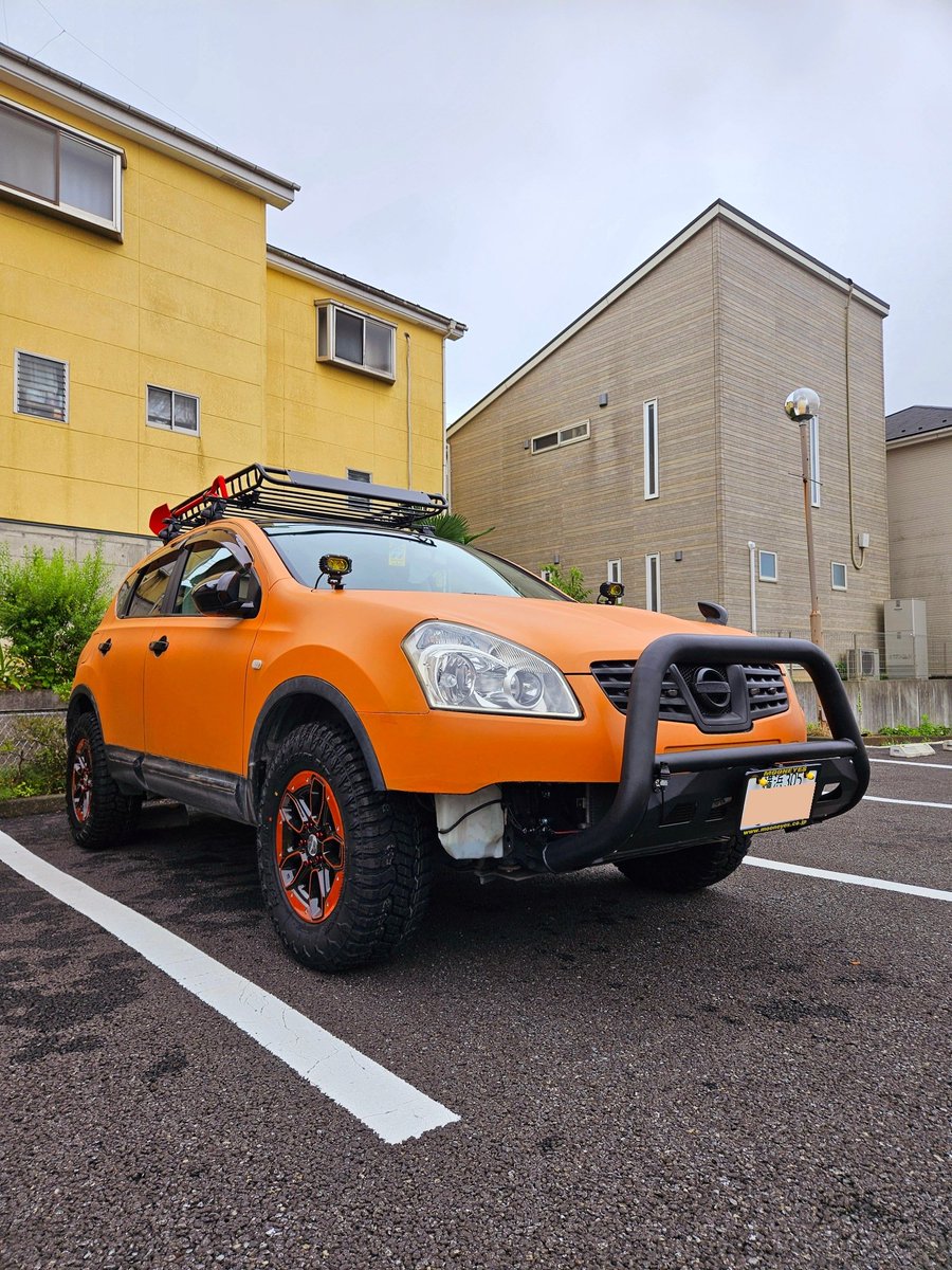 JEPPSSENのホイールに、RADARのRT履かせました🎵
#デュアリス
#日産
#オフロード