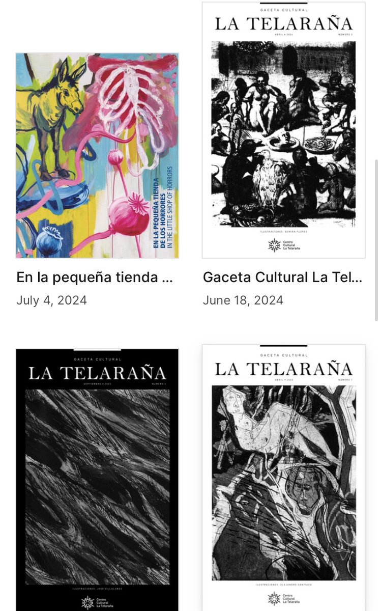 Centro Cultural La Telaraña tweet media