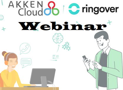 Join us for an insightful webinar on "AI-driven conversations: Simple, powerful, and seamless" by RingOver and AkkenCloud 👉 Click the link to register now and secure your spot: akkencloud.zoom.us/webinar/regist… 📅 Date: July 18, 2024 🕛 Time: 2:00 PM EST