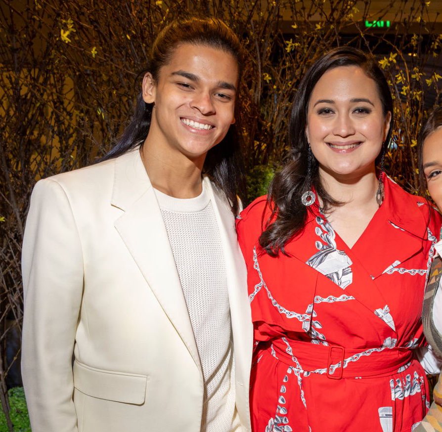 Emmy Award nominees Lily Gladstone, Kali Reis and D’Pharaoh Woon-A-Tai ✨