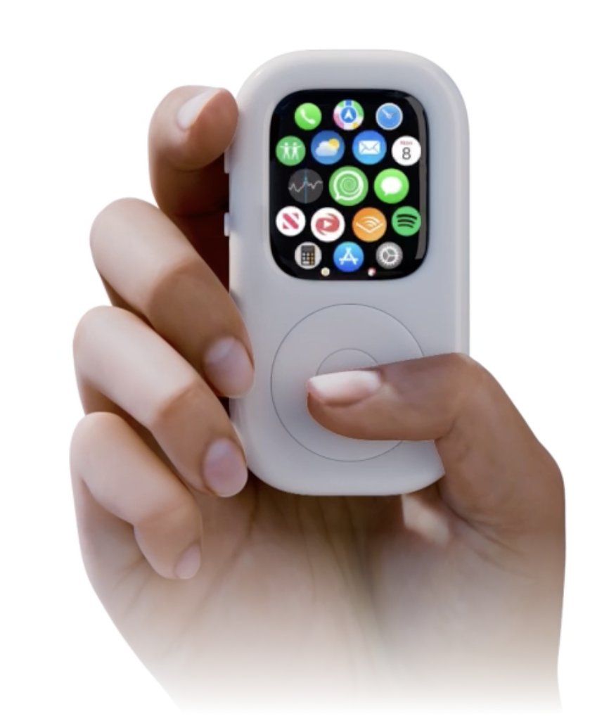 2010: Let's turn iPod Nano into an Apple Watch!
2024: Let's turn Apple Watch into an iPod Nano!
(True Story)