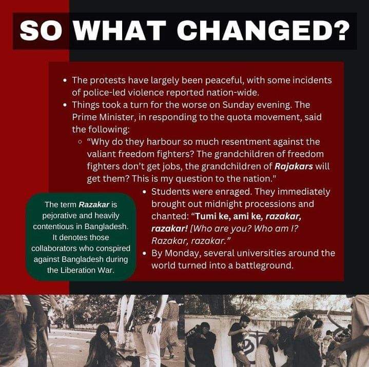 NamCandy69's tweet photo. #Save_Bangladeshi_students #SaveBangladeshiStudents #Quota_Reform_Movement #quotaprotestbangladesh #AttackOnStudents https://t.co/eqFS87wz0F