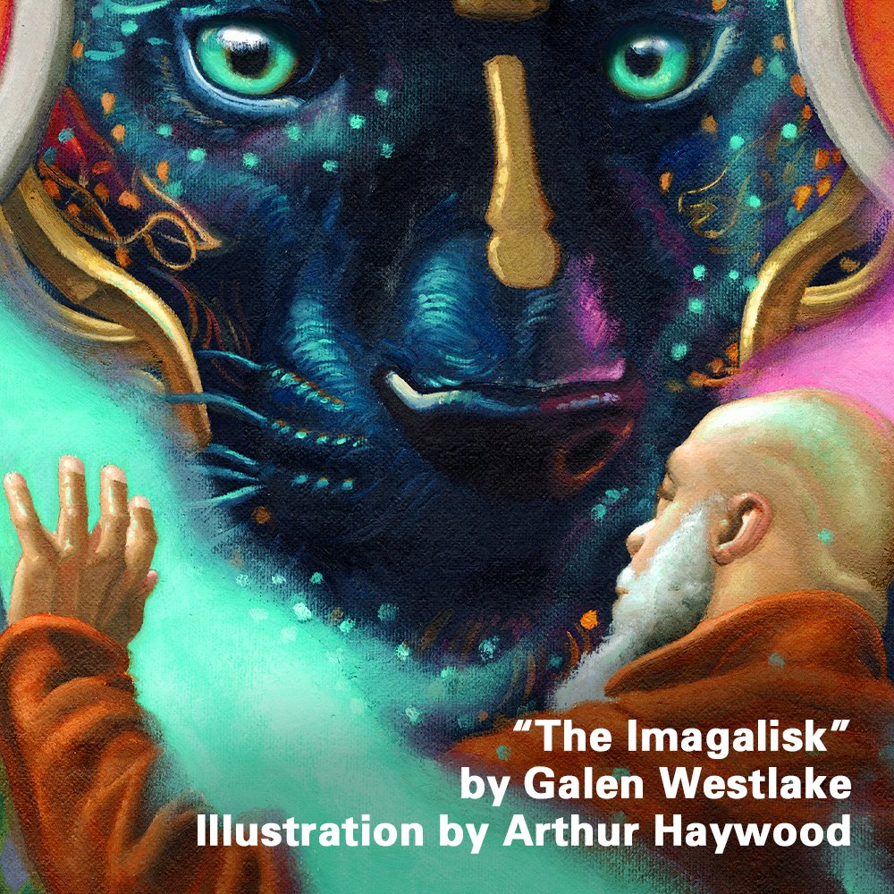 galaxypress's tweet photo. “The Imagalisk” by #GalenWestlake, art by #ArthurHaywood. With a full-color illustration. See https://t.co/2zhL5eMD1e
#WOTF40 #SpeculativeFiction #WritersOfTheFuture #GalaxyPress #IllustratorsOfTheFuture #SubmitYourStory #SubmitYourArt #AmazonKindle #SciFi #Fantasy #BookLaunch https://t.co/Xc0I5M9zQ4