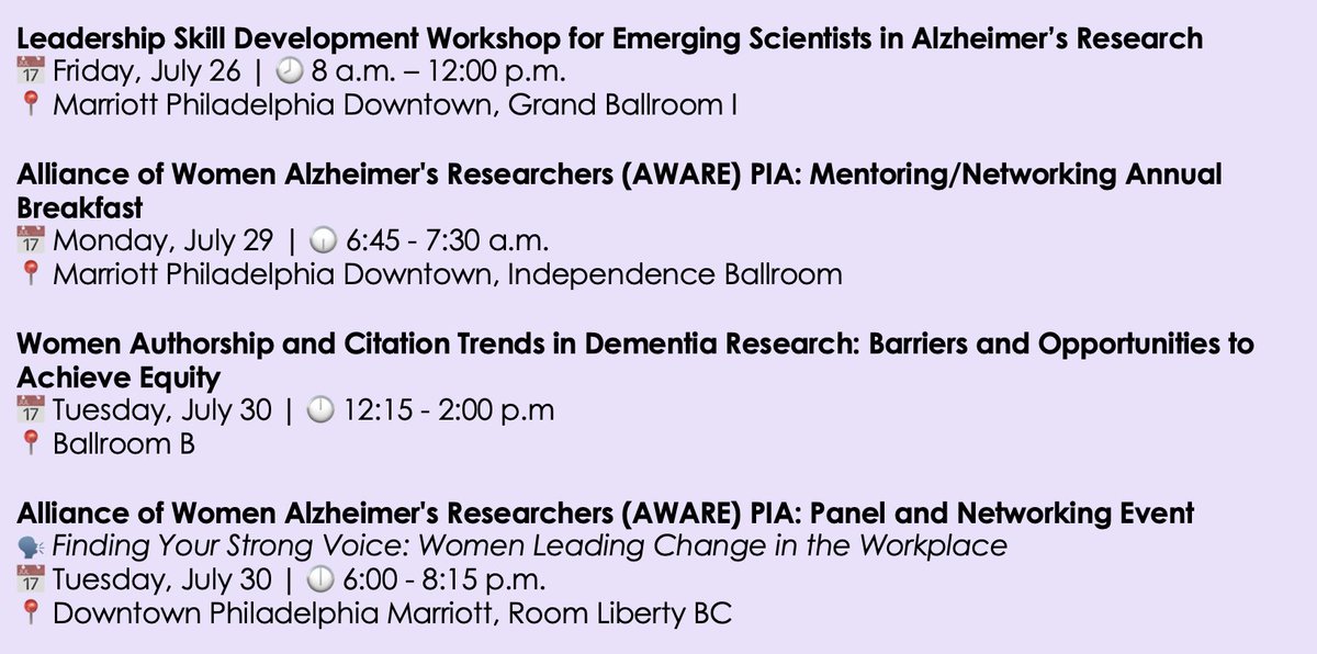 🎉 Join us at AAIC 2024! 🌟 Don't miss these incredible events and be sure to be part of the change! 🌐 #AAIC2024 <a href="/birtutamtuz/">Duygu Tosun</a> @stforner <a href="/RisacherShannon/">xxx sixy porn __</a> <a href="/ISTAART/">ISTAART</a>