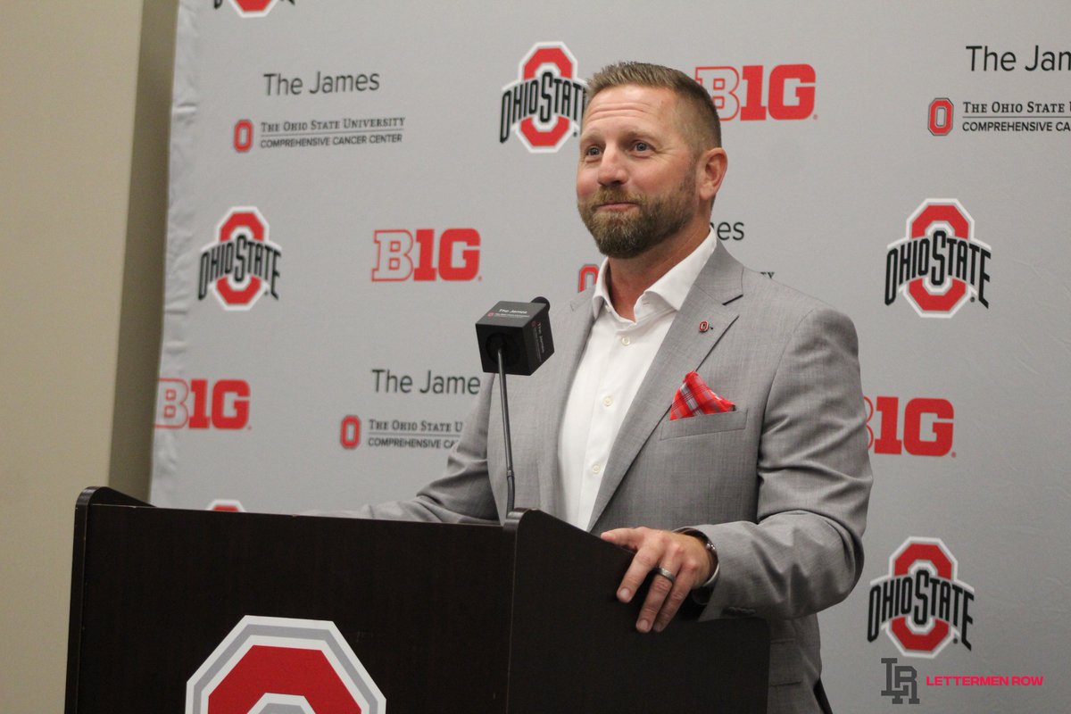 Ohio State head baseball coach Justin Haire

<a href="/LettermenRow/">Lettermen Row</a> | <a href="/JHaire03/">Justin Haire</a>