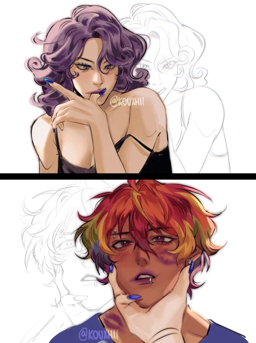 Girlfriends… kiss 