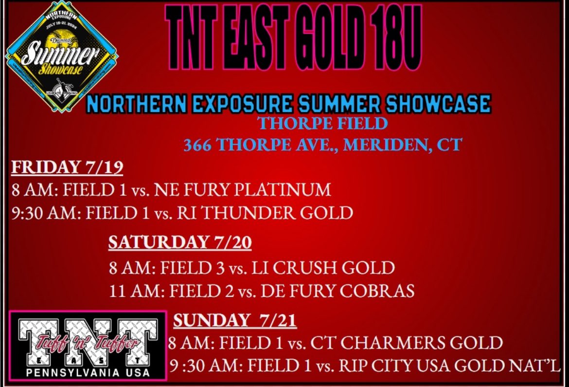 JillianMctamney's tweet photo. Schedule for the weekend‼️ 💣🥎 https://t.co/5QrHvwucNX