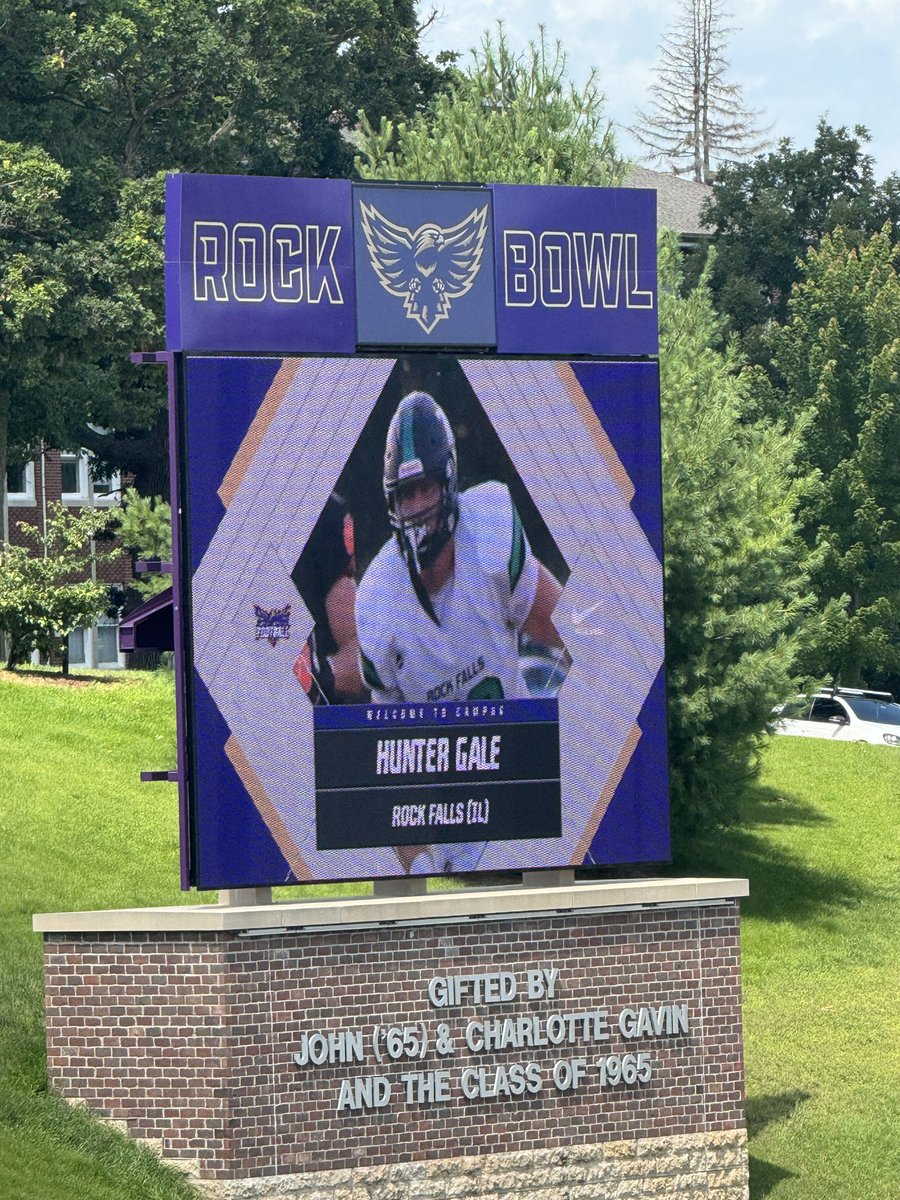 Thank you <a href="/CoachGBower/">Greg Bower</a> and <a href="/LorasCollegeFB/">Loras Football</a> for having me out for a junior day!! Had lots of fun and enjoyed touring the campus and learning lots about the program!!! <a href="/RFVarsityFB/">Rock Falls Football</a> <a href="/PrepRedzoneIL/">Prep Redzone Illinois</a> #juniorday <a href="/DeepDishFB/">DEEP DISH FOOTBALL</a>