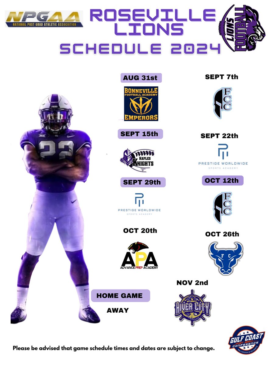 Roseville Athletic Football (@southwacademy) on Twitter photo Class of 23s or 24s: If you're a senior looking to play college 🏈, txt me today at 386-361-8088. We need players for QB, WR/TE, RB, OL/DL, DBs, LBs, K/P. Ages 17-20. *Your eligibility⏰️ doesn’t start! <a href="/FCProspects_/">First Class Prospects</a> <a href="/NP_Recruiting/">National Pros Recruiting</a> @NPGAA <a href="/larryblustein/">Blustein Recruiting</a> <a href="/DanLaForestFB/">Dan LaForest 🏈</a> Class of 23s or 24s: If you're a senior looking to play college 🏈, txt me today at 386-361-8088. We need players for QB, WR/TE, RB, OL/DL, DBs, LBs, K/P. Ages 17-20. *Your eligibility⏰️ doesn’t start! <a href="/FCProspects_/">First Class Prospects</a> <a href="/NP_Recruiting/">National Pros Recruiting</a> @NPGAA <a href="/larryblustein/">Blustein Recruiting</a> <a href="/DanLaForestFB/">Dan LaForest 🏈</a>