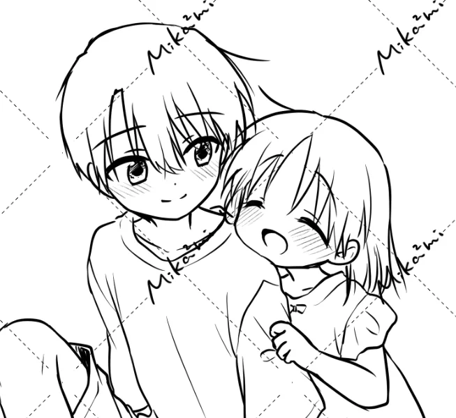 唯ちゃんめちゃቺቻቺቻに描けた～💕かわゆ…💕 