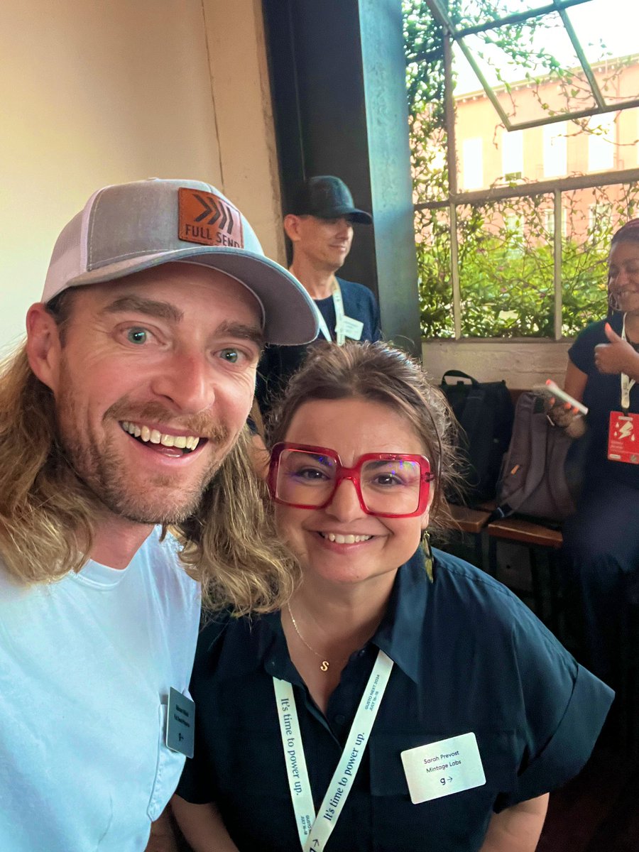 Connecting with some of the best in the biz here at #GustoNEXT.

<a href="/systemsixbooks/">System Six</a> Josh Hall CPA &amp; Sarah Prevost