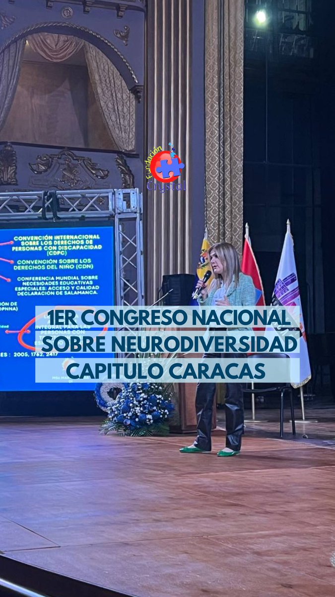 Un honor haber participado en el Congreso Nacional sobre Neurodiversidad en Caracas... 

Por un mundo inclusivo...
