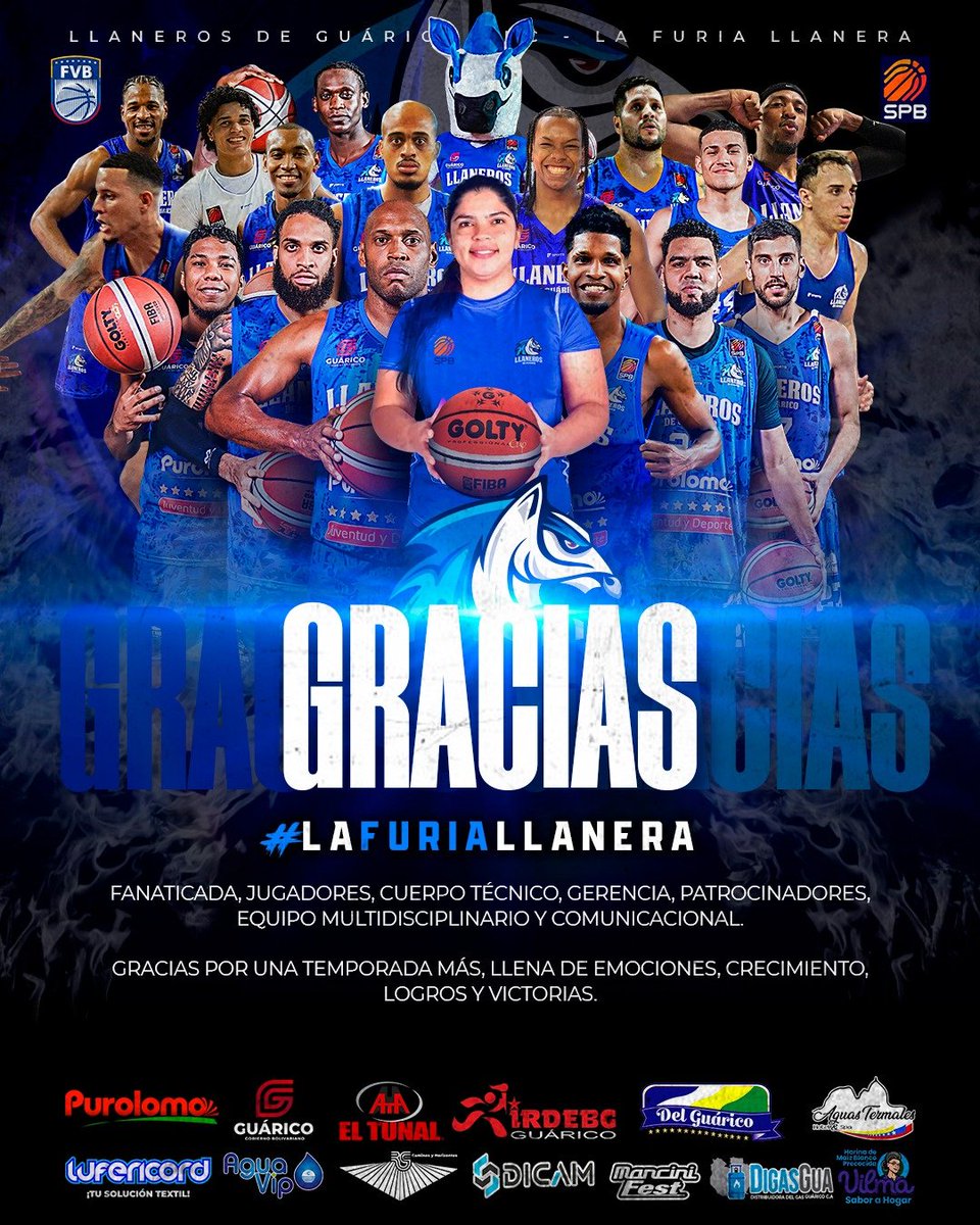 𝑮𝒓𝒂𝒄𝒊𝒂𝒔 𝒇𝒂𝒎𝒊𝒍𝒊𝒂 𝒍𝒍𝒂𝒏𝒆𝒓𝒂 💙🤍🐎

¡Nos vemos pronto! 🔥💪
.  
#Lafuriallanera  
#spbesbaloncesto