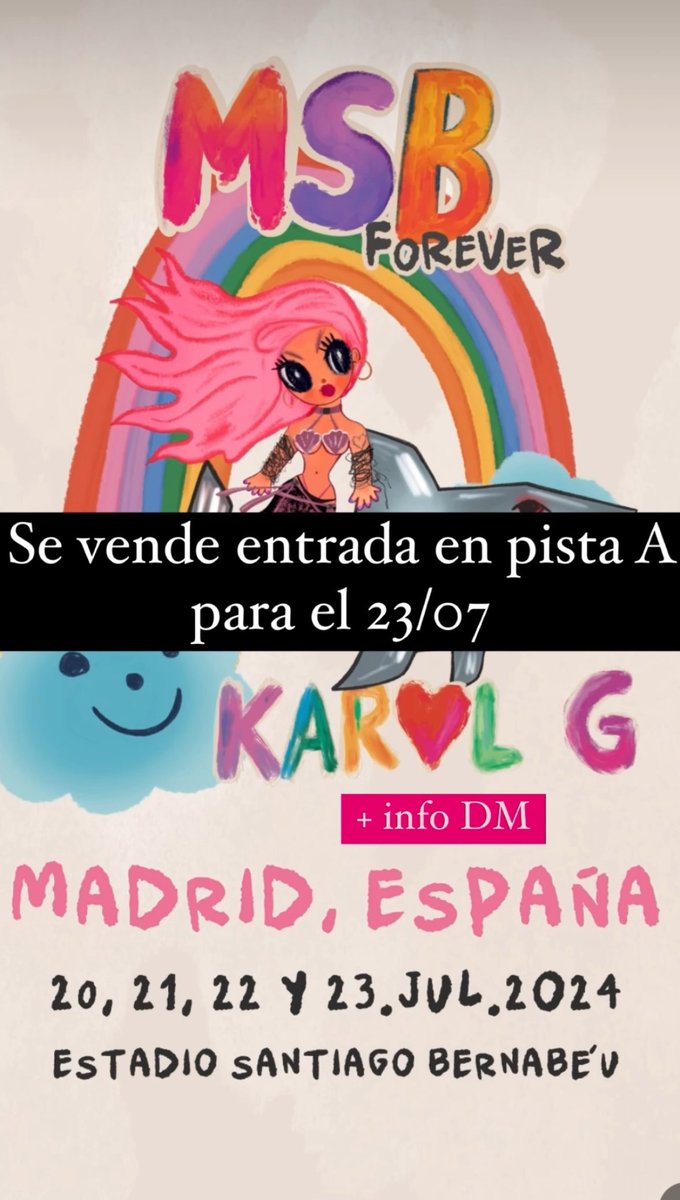 Pues mi operación bichota se va a pique 😭

¿Me ayudan compartiendo? 

Gracias 💕🌈

#Msbtour <a href="/karolgesp_/">Karol G España</a>