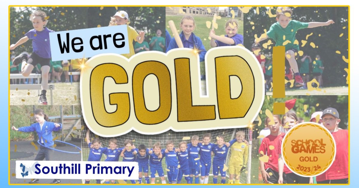 🏆 Today we received the wonderful news that we’ve again been awarded the 𝐆𝐎𝐋𝐃 𝐒𝐜𝐡𝐨𝐨𝐥 𝐆𝐚𝐦𝐞𝐬 𝐌𝐚𝐫𝐤 for 2023/4!🥇 Read all about it and reminisce what has been an epic year of sports here at Southill Primary:
southill.dorset.sch.uk/news/we-are-go…