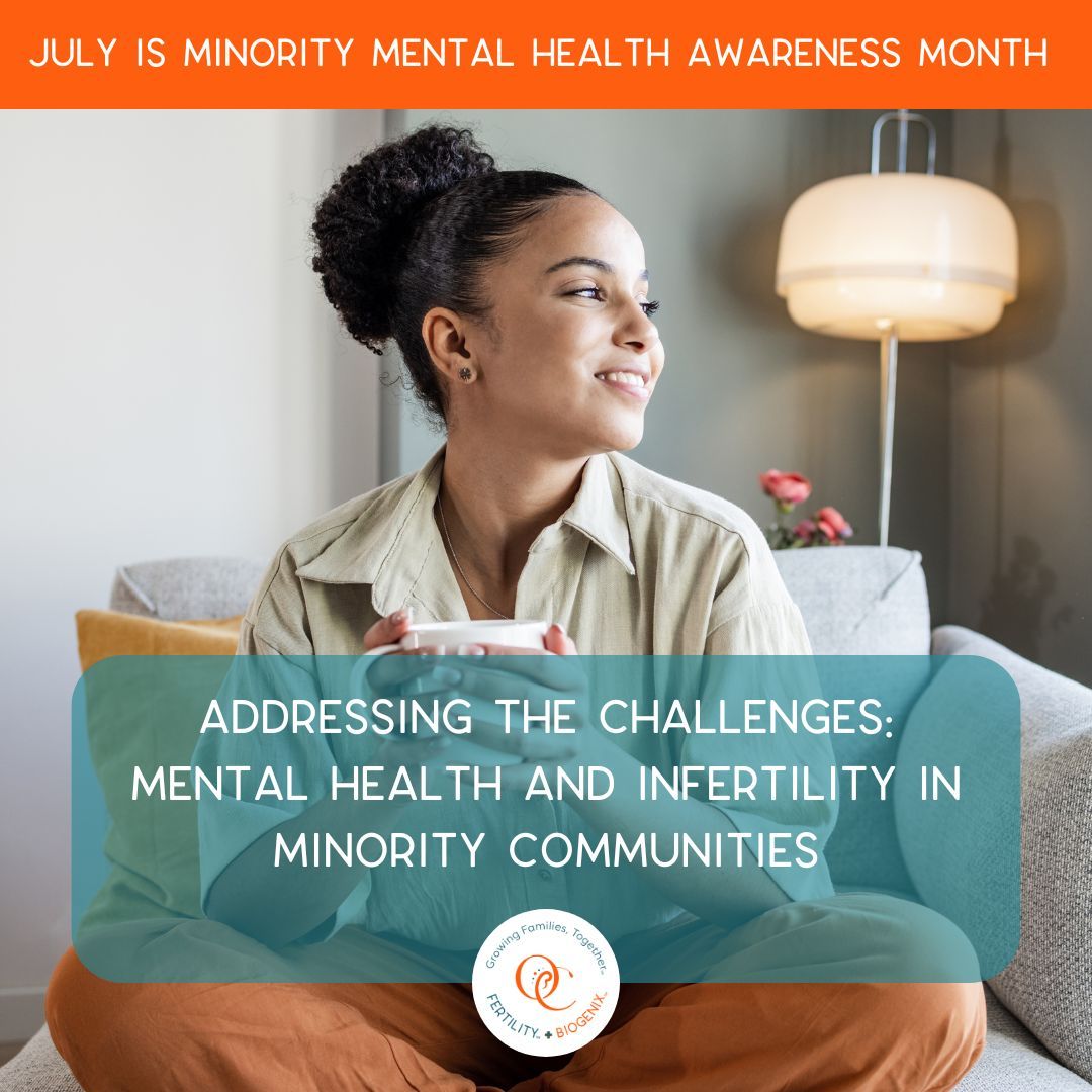 ocfertility's tweet photo. July is Minority Mental Health Awareness Month!

Check out our latest blog post to learn more. https://t.co/jexiFuVPCv 

#OCFertility #minoritymentalhealth #mentalhealthmatters #womenshealth #IVFsupport #IVFjourney #infertility https://t.co/jopjhXvWMK