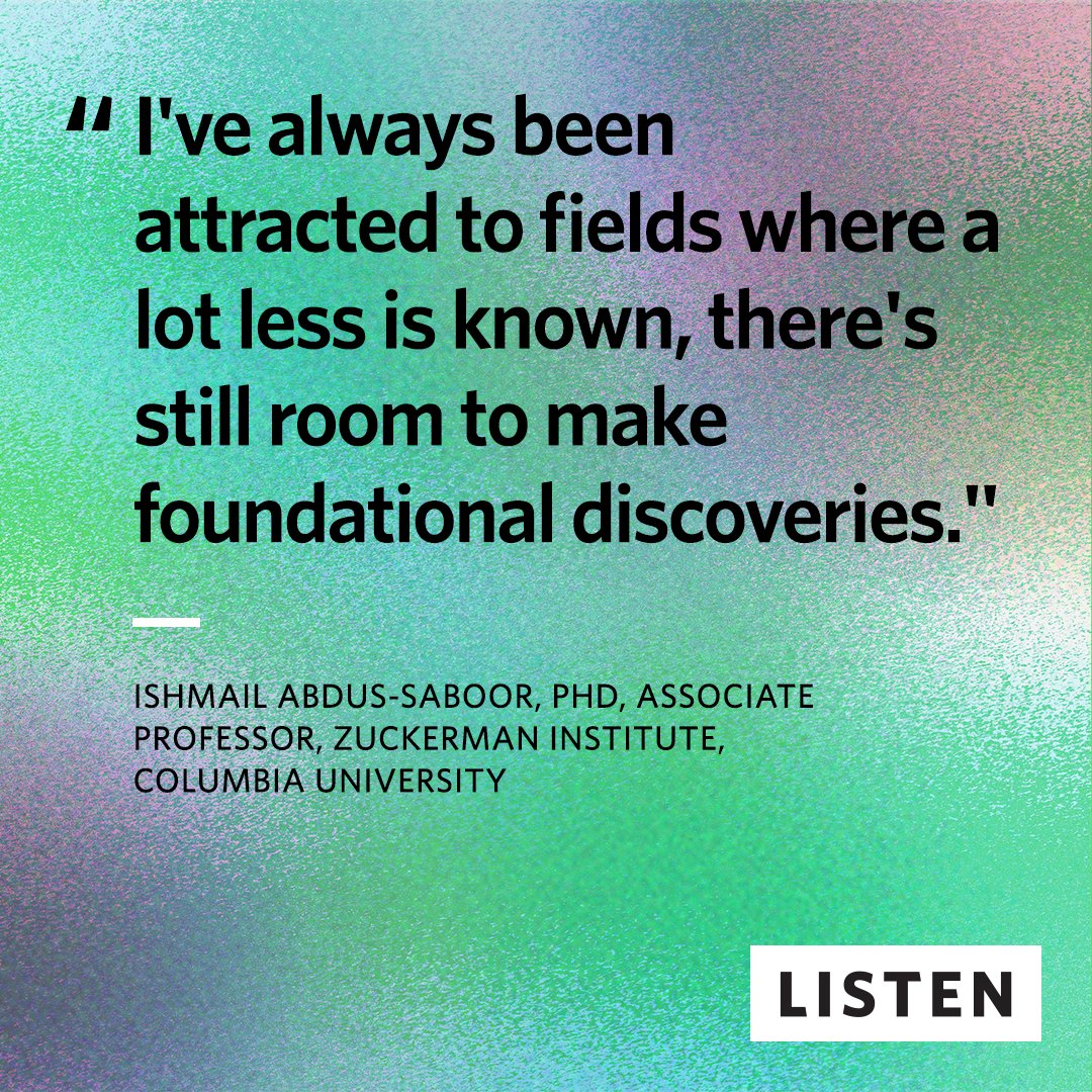 The Pew Trusts (@pewtrusts) on Twitter photo Imagine a world where creams could soothe the mind and offering a gentle touch could combat depression.
<a href="/IshmailSaboor/">Ishmail Abdus-Saboor</a> is doing just that through his research on sensory perception through touch. 🎧 Listen now: pew.org/4bAWHau Imagine a world where creams could soothe the mind and offering a gentle touch could combat depression.
<a href="/IshmailSaboor/">Ishmail Abdus-Saboor</a> is doing just that through his research on sensory perception through touch. 🎧 Listen now: pew.org/4bAWHau