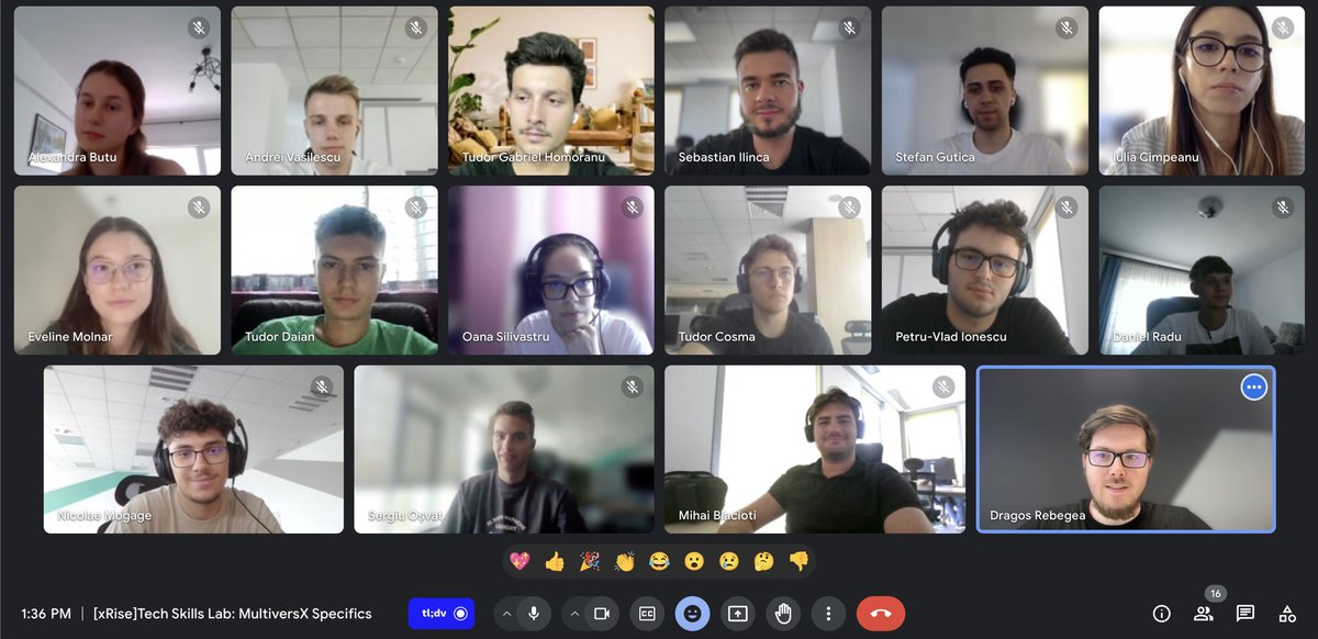 SasuRobert's tweet photo. 15 new developers in their hardest internship. xRise. Like really, pushing them as far as possible, making it fun and challenging. They are already learning a lot. No stopping there.

I always searched for hard challenges in my developers life, as those make you grow the most.

It is easy to build on #MultiversX so everyone can actually focus on even more innovation.