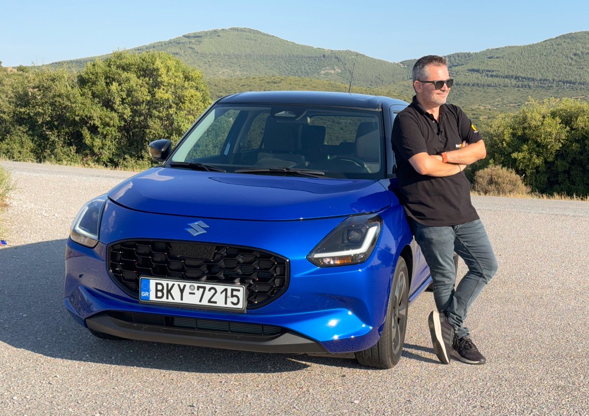 johnniestef's tweet photo. Το νέο #Suzuki Swift είναι εδώ και παραμένει πιστό σε όσα το έκαναν επιτυχημένο όλα αυτά τα χρόνια! Αναλυτικά όλα στο video εδώ https://t.co/x0yFBlbuUe
#trcoffgr #review https://t.co/Bi29eUFcE9