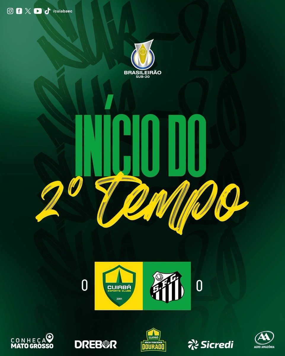 CuiabaEC's tweet photo. 2ºT | ⏱ 01 min: RECOMEÇA A PARTIDA! AVANTE DOURADOOOO! 🔰

Acompanhe aqui:
https://t.co/sp8gt2UadH

#CUIxSAN | 0 x 0

#Cuiaba #OrgulhodeMatoGrosso #AvanteDourado https://t.co/yCQcBwX9BK