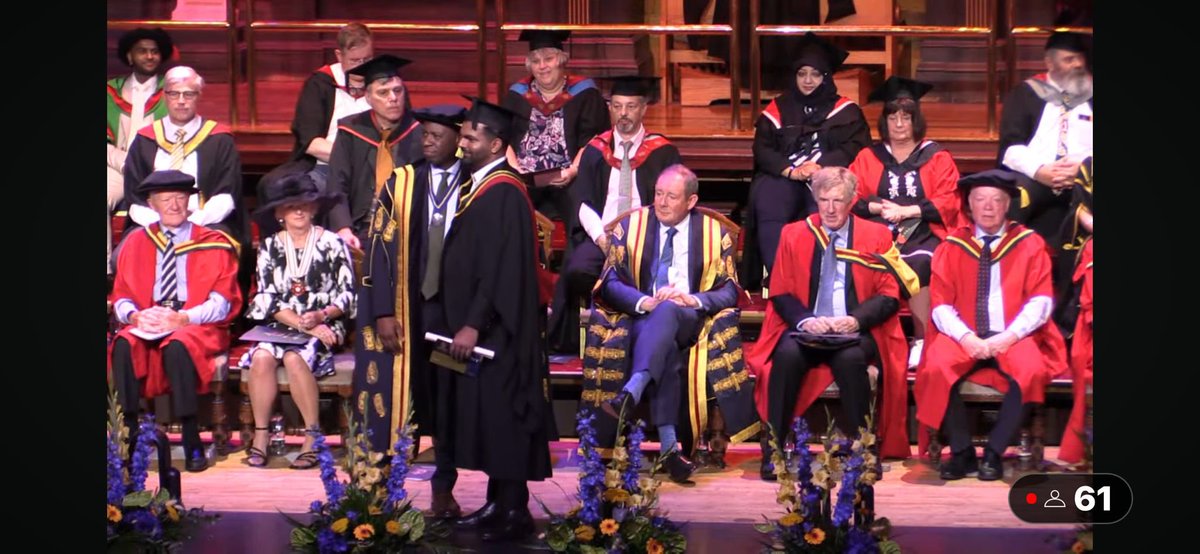 what an absolute pleasure it has been today to represent the Lord Lieutenant <a href="/GMLO_UK/">GM Lieutenancy</a> at Graduation Ceremonies 2024 at the University of Bolton @BoltonUni  the inspiring Clive Myrie <a href="/CliveMyrieBBC/">Clive Myrie</a> attending in his role as pro chancellor