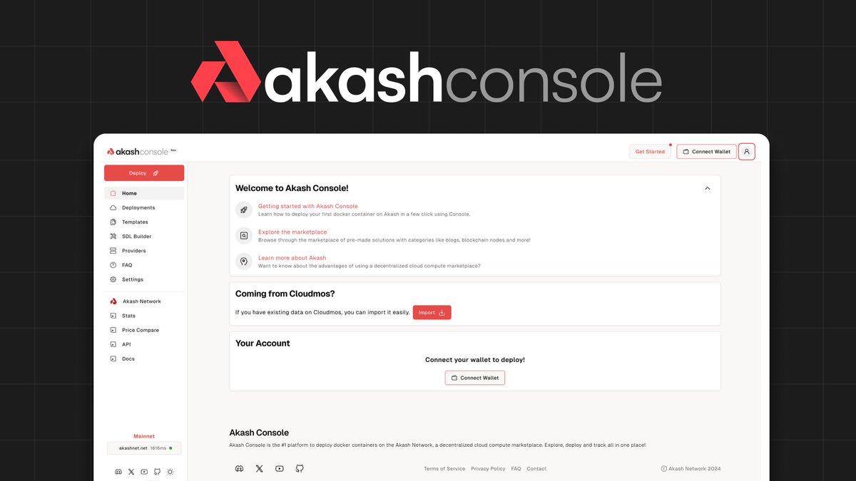 akashnet's tweet image. The Akash Supercloud has some of the best pricing in the industry for high-performance NVIDIA GPUs — including H100, A100, and A6000.

H100: from $1.46/hr
A100: from $0.78/hr
A6000: from $0.33/hr

Deploy in minutes with Akash Console:
console.akash.network/rent-gpu

#AISupercloud