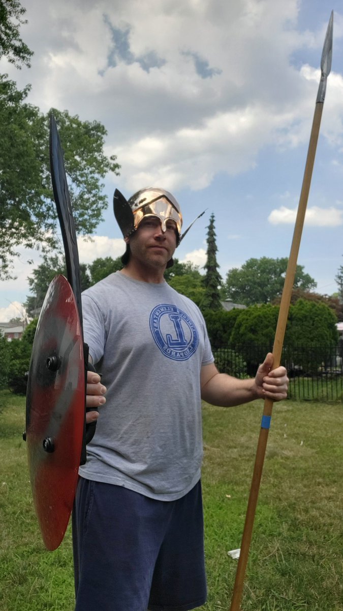 My Chalcidian helm from Lyba Steel Craft came in recently and I'm very happy with it. One step closer to full kit!