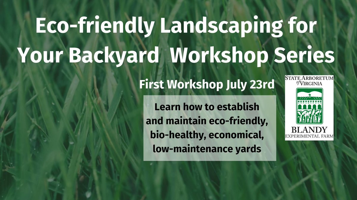 Join us for the kick-off of our new “Eco-friendly Landscaping for your Backyard” developed to help homeowners establish and maintain eco-friendly, bio-healthy, economical, low-maintenance yards. Register on Eventbrite eventbrite.com/e/death-by-mil…
