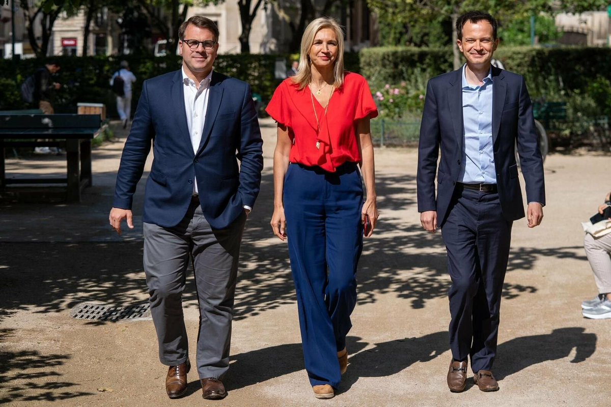 le_Parisien's tweet photo. 🔵 EXCLUSIF | À Paris, trois élus lancent Union capitale pour devenir «le premier groupe d’opposition» à Anne Hidalgo

Ils nous dévoilent leur projet ➡️ https://t.co/mwfpUeM66A https://t.co/D2SubSpSCd