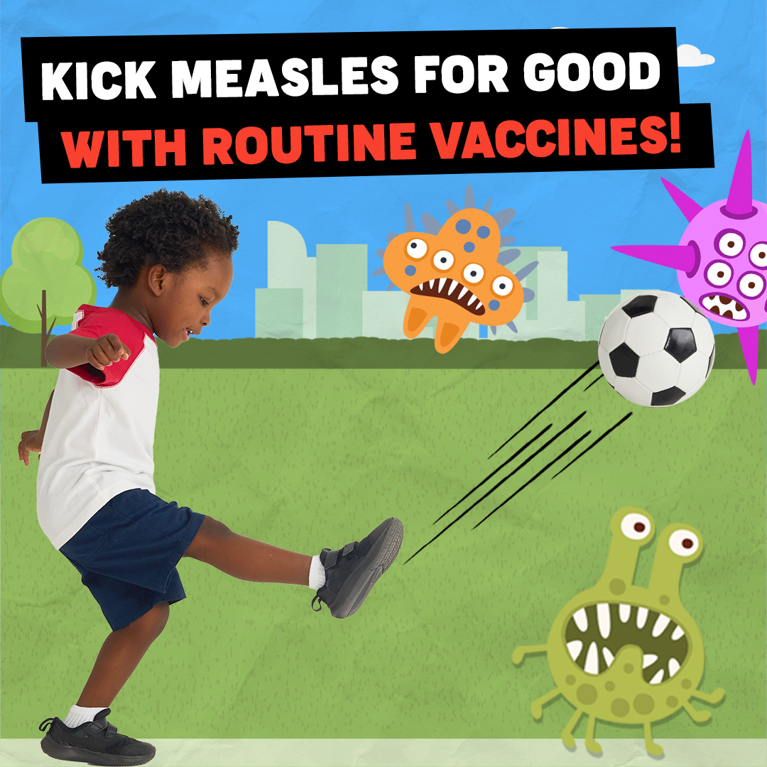 It's Back to School time! Make sure your loved ones are up-to-date with their MMR vaccine. MMR is the best way to protect kids from measles, which spreads easily and can hang in the air for up to 2 hrs. Plus, 1 in 5 people who get measles are hospitalized. childvaccineco.org