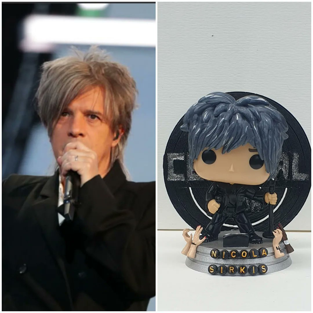 Nouvelle création pop custom Nicola Sirkis fu groupe Indochine .😋@Indochine