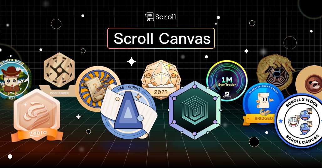 JiRaYa_OG's tweet image. [TUTORIEL] @Scroll_ZKP Canvas 🎨

#ScrollCanvas, est votre espace unique pour  les informations d&apos;identification, le statut et les réalisations sur la chaîne émises et collectées, dans l&apos;écosystème #Scroll.

Les holders de Scroll Canvas, peuvent effectuer des tâches simples, afin…