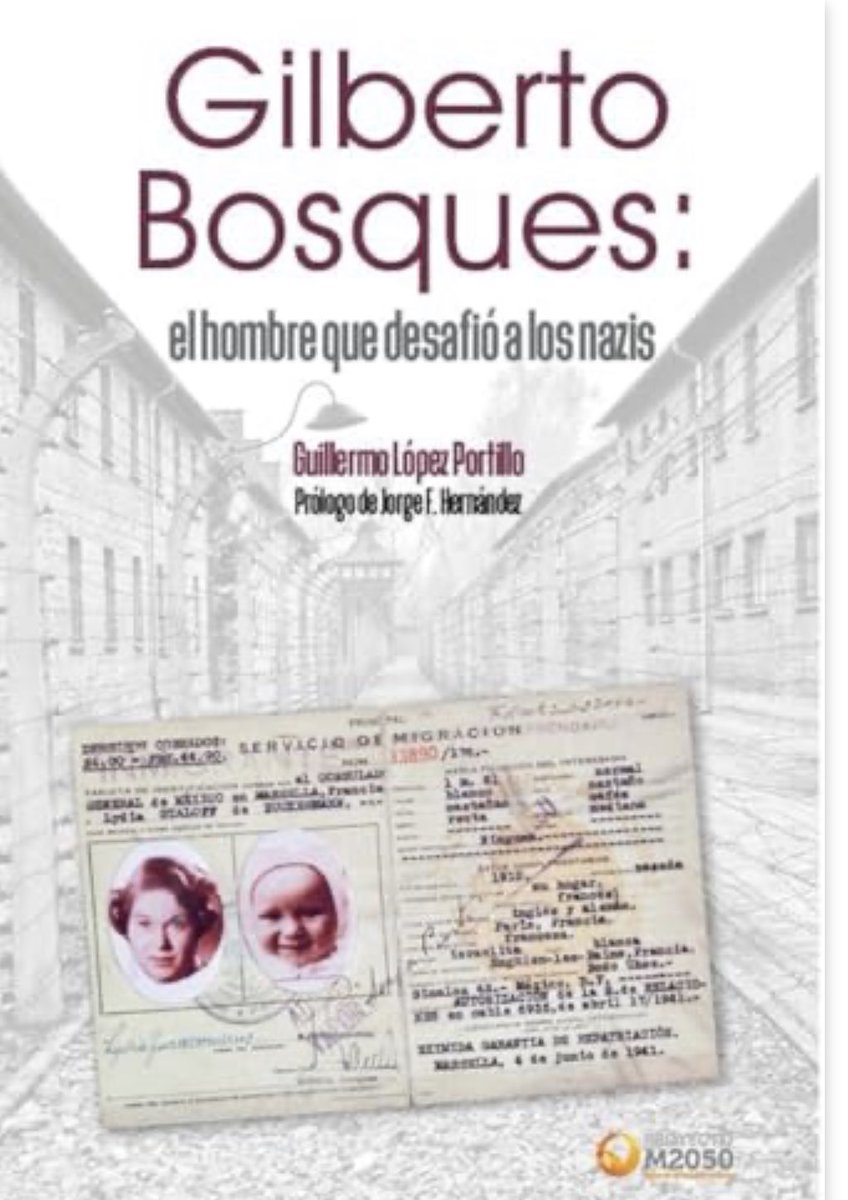 karlaiberia's tweet photo. Gilberto Bosques salvó a miles en la Segunda Guerra Mundial a riesgo de su vida. Es un héroe mexicano. 
Felicidades Guillermo López Portillo, por una investigación tan dedicada en los archivos de Europa. 

Es un gran libro con 
5 Estrellas en Amazon. 

https://t.co/jKDM4pdt1R @momoportillo