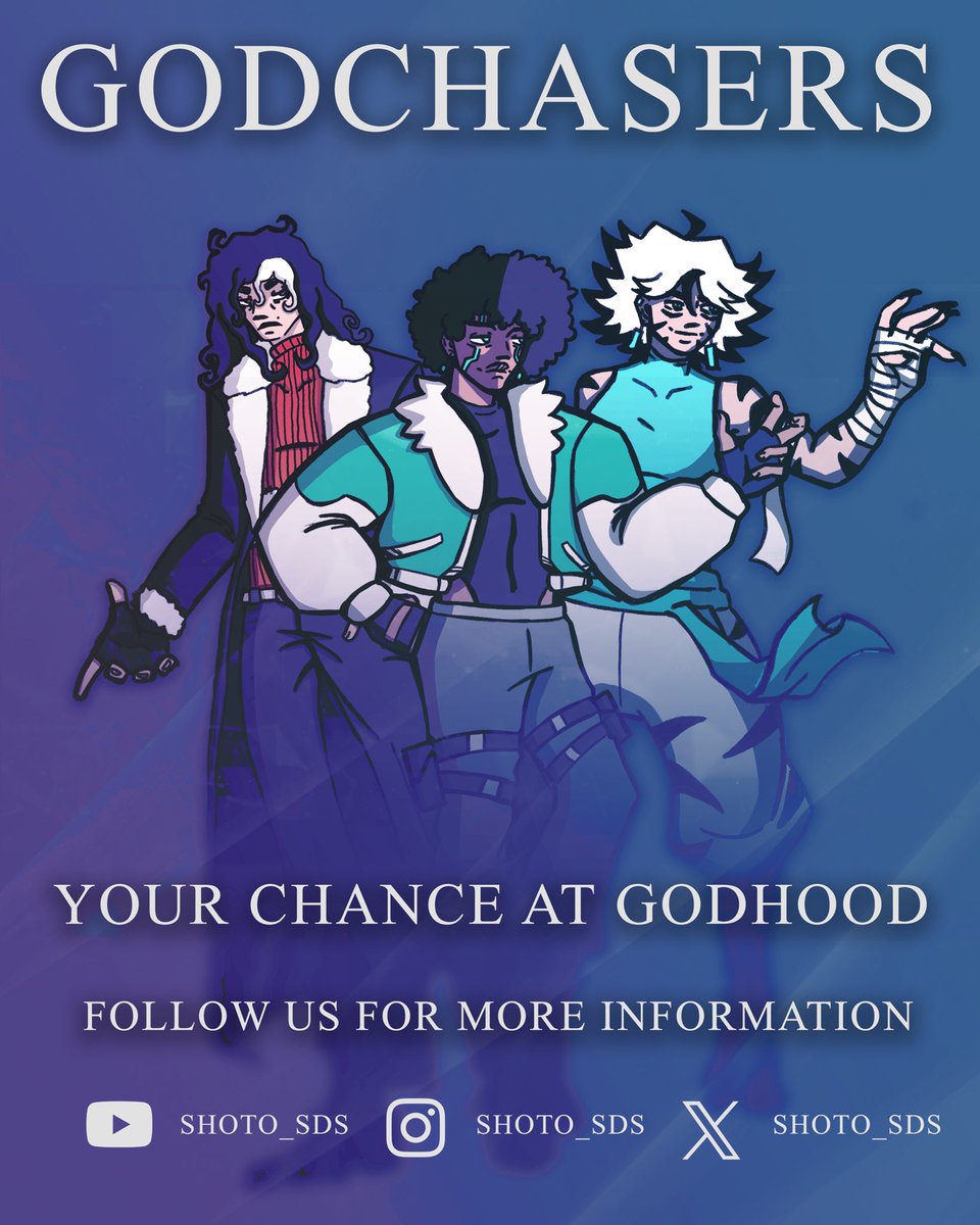 Hey y’all, Shoto here. I’ll be at evo handing some basic flyers and id like to humbly announce my first project as a game dev GodChasers. A fighting game based on popular anime fighters with a mythology theme. I’ll be regularly posting about my project from now on!
