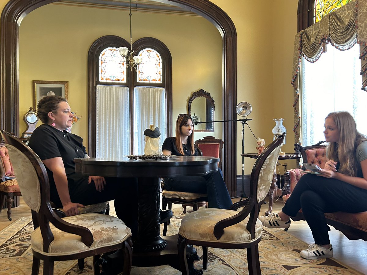 Good time at the Coin Harvey House wirh the <a href="/FoundryTheater/">Foundry Theater</a> all-star teaching staff at its youth filmmaking camp. Thanks to <a href="/heralddispatch/">The Herald-Dispatch</a> for covering. Grateful our <a href="/WVFilmOffice/">@WVFilm</a>  can sponsor another cool filmmaking summer camp here in WV