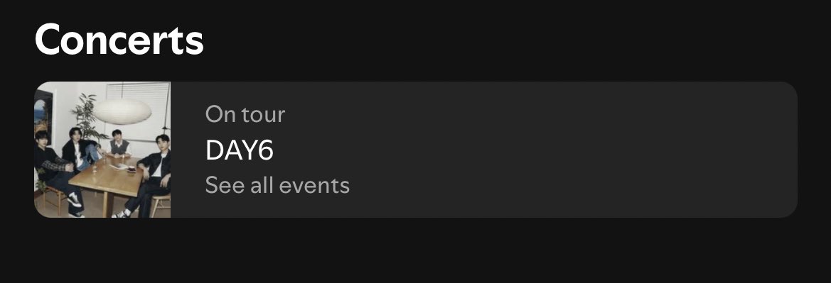 On tour 
DAY6 

👀 👀