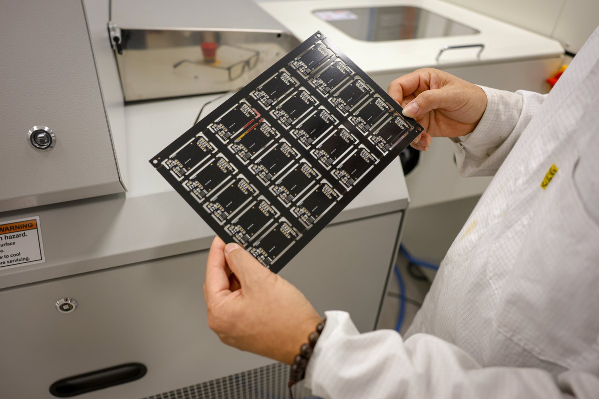 SMT (Surface Mount Technology) is the process of mounting electronic components directly onto a Printed Circuit Board (PCB) surface. This automated process allows electronic boards to be produced faster and more accurately. MineARC owns a full SMT line! minearc.com/what-is-an-smt…