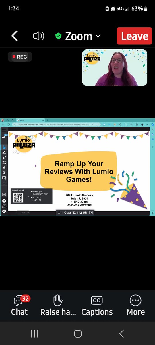 Math101Hilton's tweet image. This Lumio session was great. If you missed it, go to go.smarttech.com