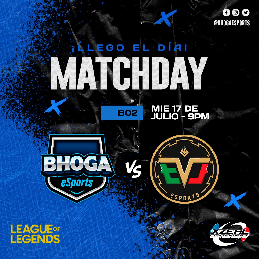 Fase de grupos | BGA vs EVO | <a href="/Anomaly_Arena/">Anomaly Esports Arena #LeyendasXZEAL👾</a> 🏆
Nos enfrentamos a <a href="/Evo_Rift/">Evo Rift</a> en un BO2 por la #XzealContenders
Nos vemos en la Grieta del Invocador! 🫡
#GoBhoga #GoBGA #esports #gaming #LeagueOfLegends