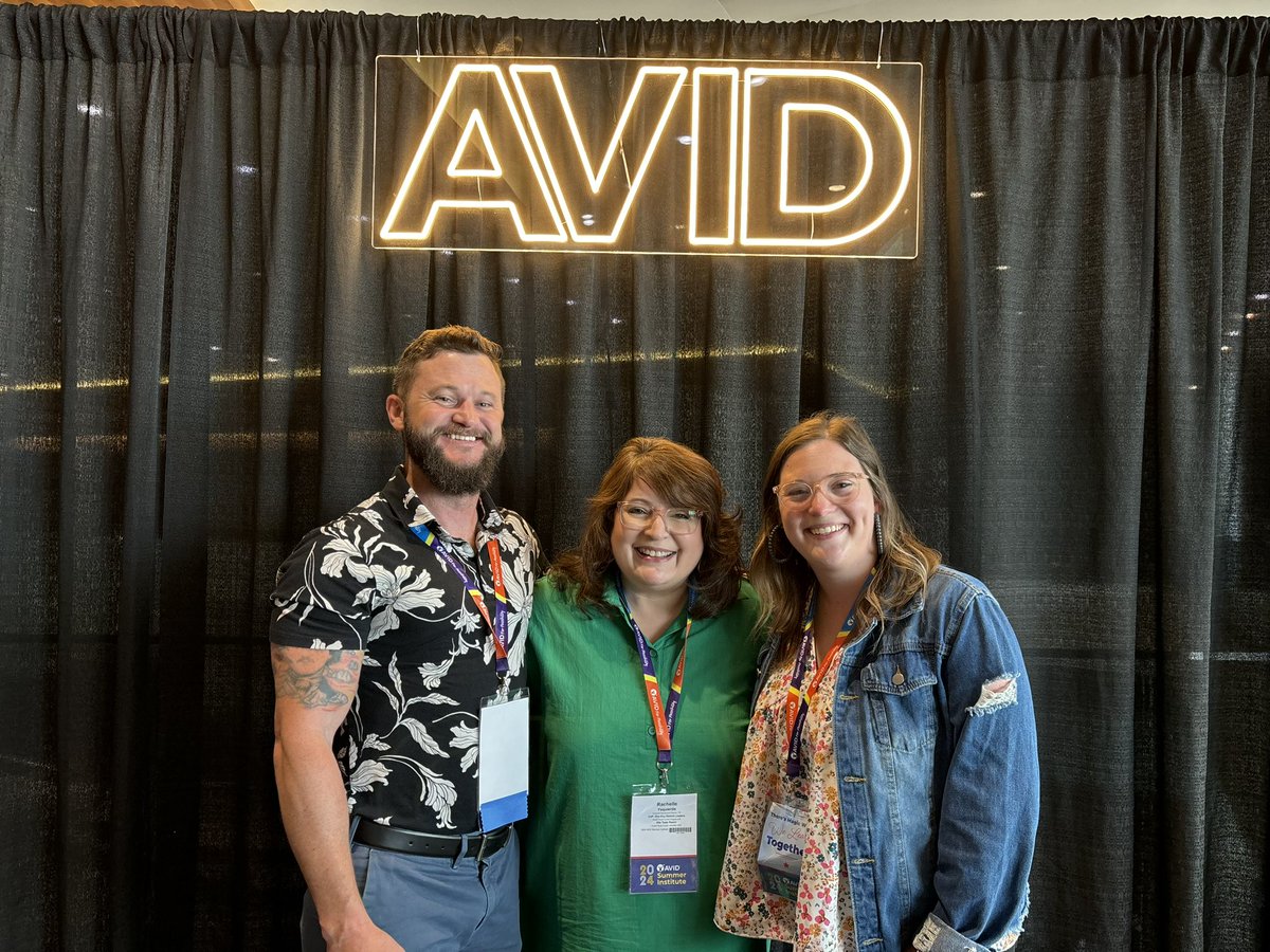 AVID Summer Conference, Learning and Leading with an awesome team! <a href="/AVID4College/">AVID</a> <a href="/gonzales_isd/">Gonzales ISD</a>