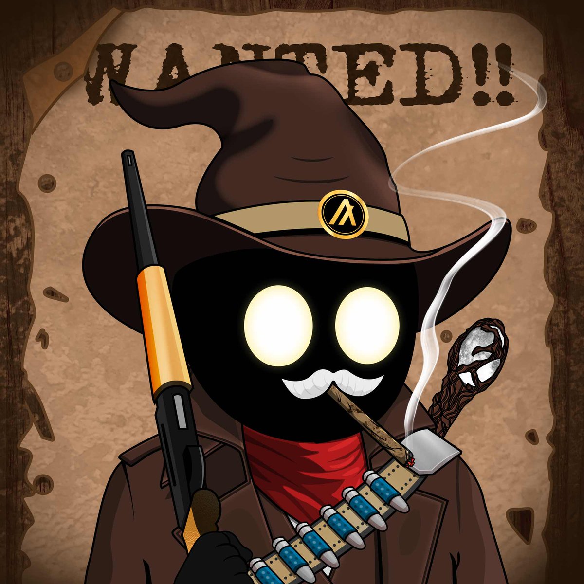 mochanerd's tweet image. Full set matching traits @WizardsofAlgo upgrades!!! 
🤠🌬️🍃🧙🏾‍♂️ #AlgoNFTs #MutableNFTs $WIZ $ALGO