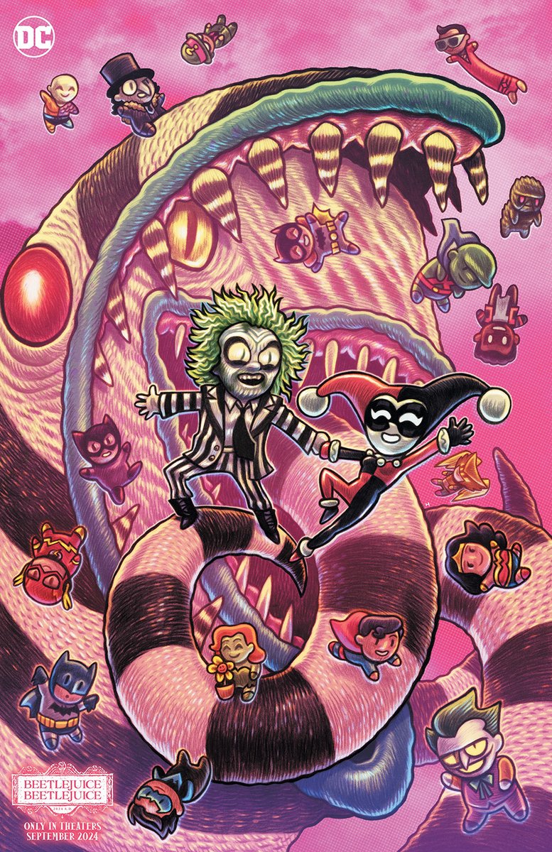 MidtownComics's tweet photo. BEETLEJUICE! BEETLEJUICE! #BEETLEJUICE
#DCCROSSOVER COVERS ARE HERE!
👉PRE-ORDER: https://t.co/eKaHG478TE
✨ #Batman Vol 3 #152 @Joe_Quinones cover
✨ #GothamCity Sirens Vol 2 #2 @MisterHipp cover
✨ House Of Secrets #92 @kelleyjonesart cover
#beetlejuicemovie #beetlejuice2 https://t.co/Uw6CyA4qVS