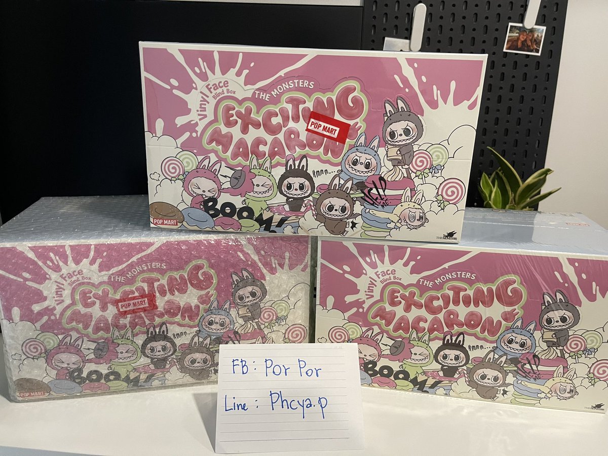 phchapo's tweet photo. 🩵ว่าง 5 box💙
Labubu V.2 
10,500 ยกบ้อก 
จุ่มละ 1750
นัดรับ 23/07

🩷ว่าง 5 box🩷
Labubu v.1 
6000 ยกบ้อก
จุ่มละ 1100
นัดรับ 20/07
ลาดพร้าว นนทบุรี ศูนย์ประชุมแห่งชาติสิริกิต รฟฟ สีชมพู westgate บางโพ
สนใจ inbox 
Line : phcya.p
#ลาบูบู้มาการอง #ลาบูบู้ #นัดจุ่ม #popmarthailand https://t.co/5aU02FjmBc