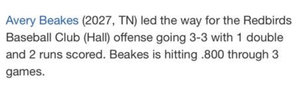 Avery Beakes tweet media