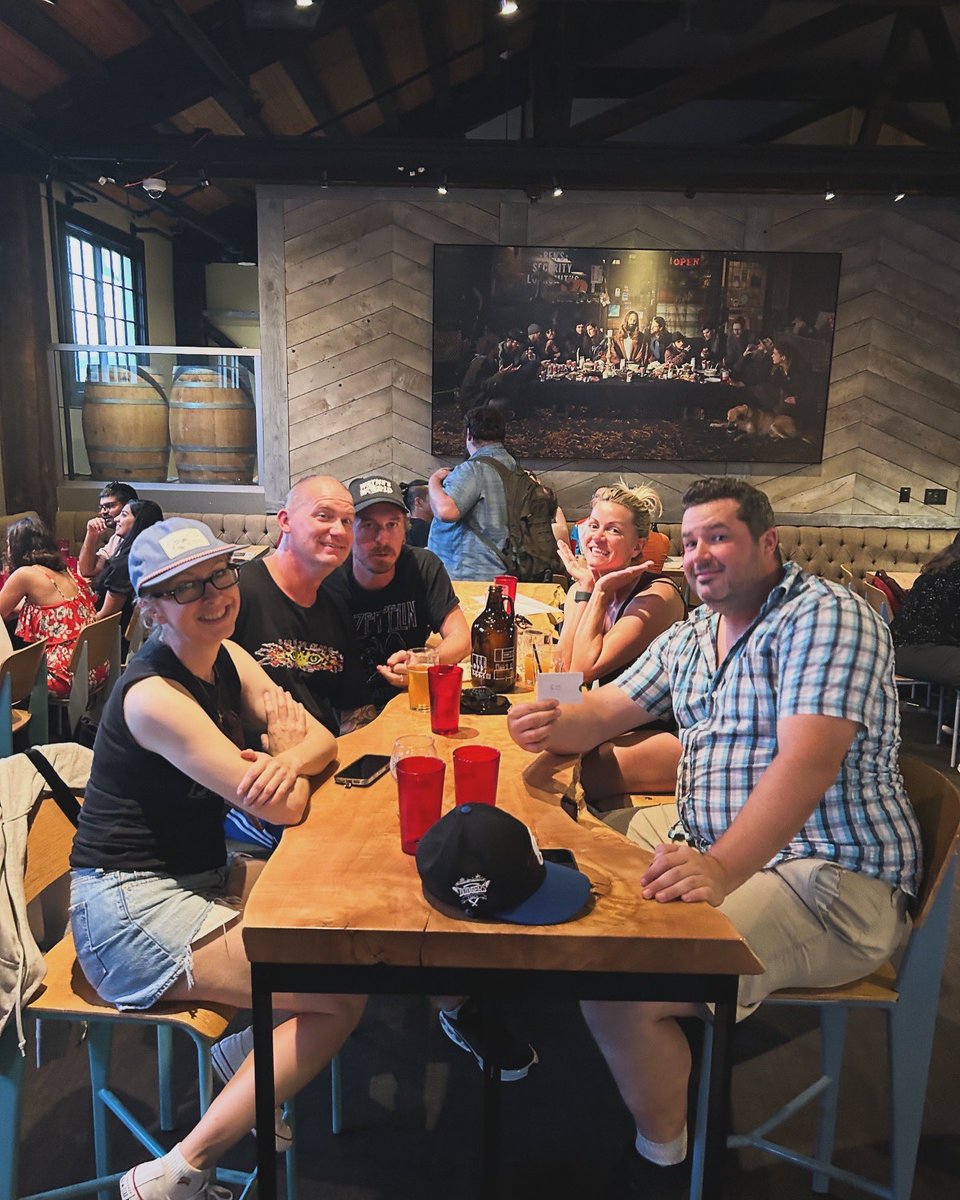 NiceGuysTrivia's tweet image. Whoops! Totally forgot to post last week’s winners at @brewhallyvr with @TheCarmenCruz. Congrats to our top 3 teams:
🥇Discordians
🥈Milk Was A Bad Choice
🥉Olympic Village People