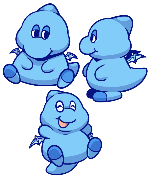 「chunky shoyru #neopets」|allieのイラスト