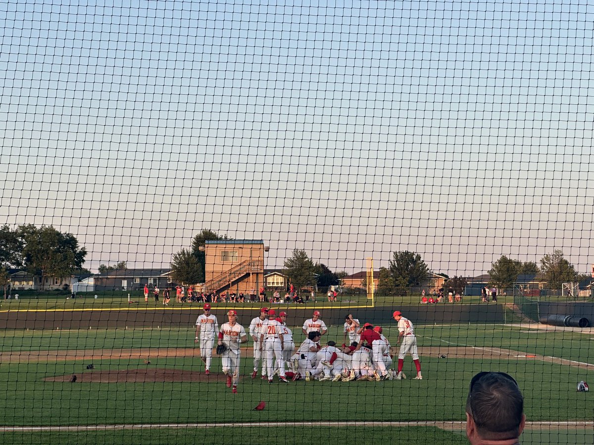 MIYB_Baseball's tweet photo. SEE YOU AT STATE!!!! Way to go @Marion_Baseball https://t.co/GmKf634IMl