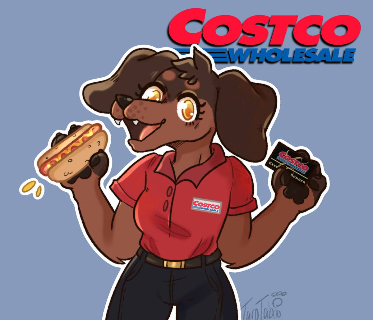 Tarottaboo's tweet photo. Imma throw #Costcodog into the mix! https://t.co/tHpsiUitR4