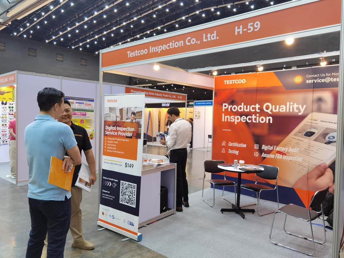 TestcooBService's tweet photo. The Mega Show Bangkok has started. We are at booth H-59 from 17th to 20th July. Don’t miss the chance to meet our quality control experts there!

#MegaShowBangkok #MEGAGift #TESTCOO #exhibition #Thailand #MegaShowBangkok2024 https://t.co/7djULyRcdW