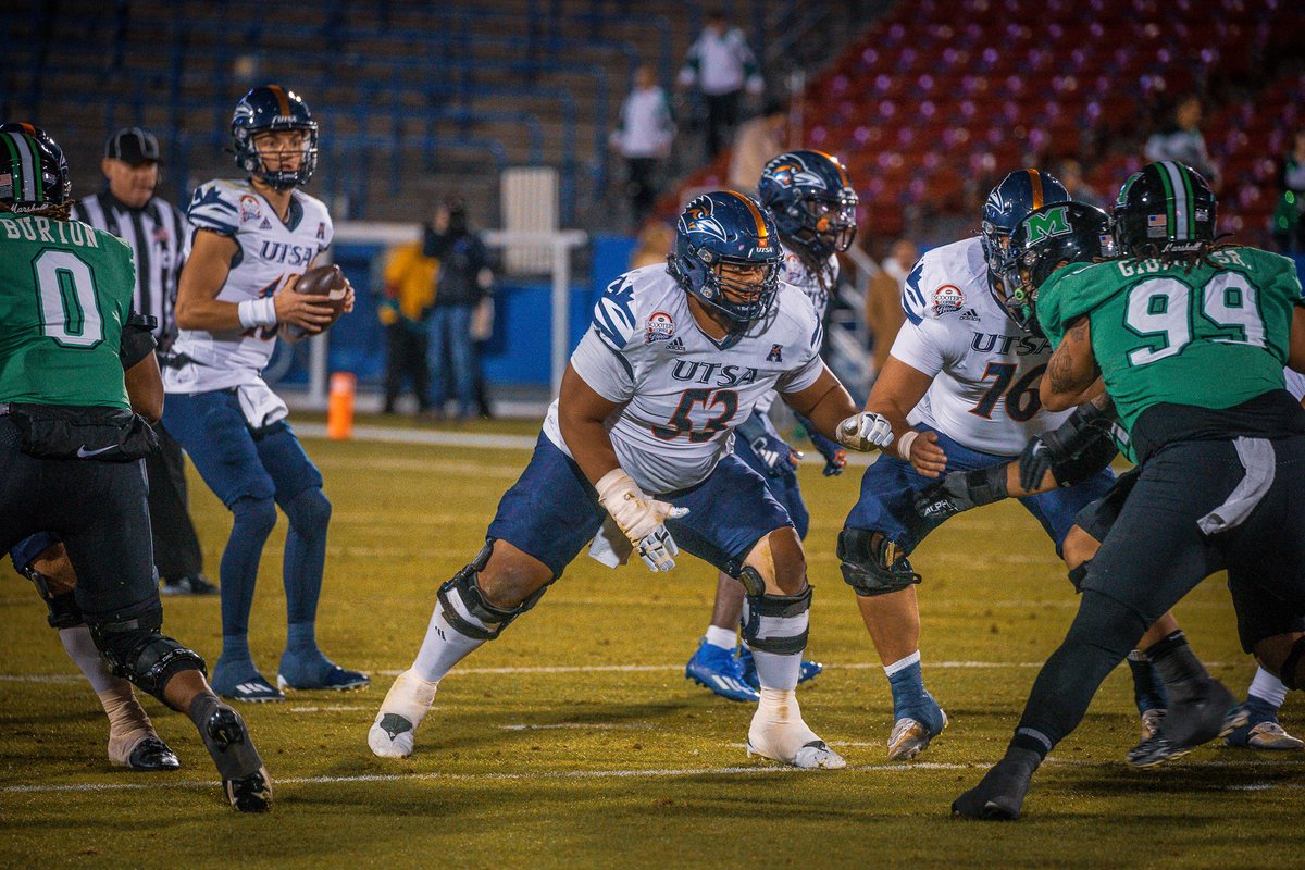 UTSA Football 🏈 (@utsaftbl) on Twitter photo 😤 <a href="/CoryGodinet/">Cory Godinet</a> made an immediate impact on the offensive line in his first season with the Roadrunners, making 10 starts and playing in all 13 games en route to earning honorable mention all-conference honors in 2023.
#210TriangleOfToughness
#LetsGo210 | #BirdsUp 🤙 😤 <a href="/CoryGodinet/">Cory Godinet</a> made an immediate impact on the offensive line in his first season with the Roadrunners, making 10 starts and playing in all 13 games en route to earning honorable mention all-conference honors in 2023.
#210TriangleOfToughness
#LetsGo210 | #BirdsUp 🤙